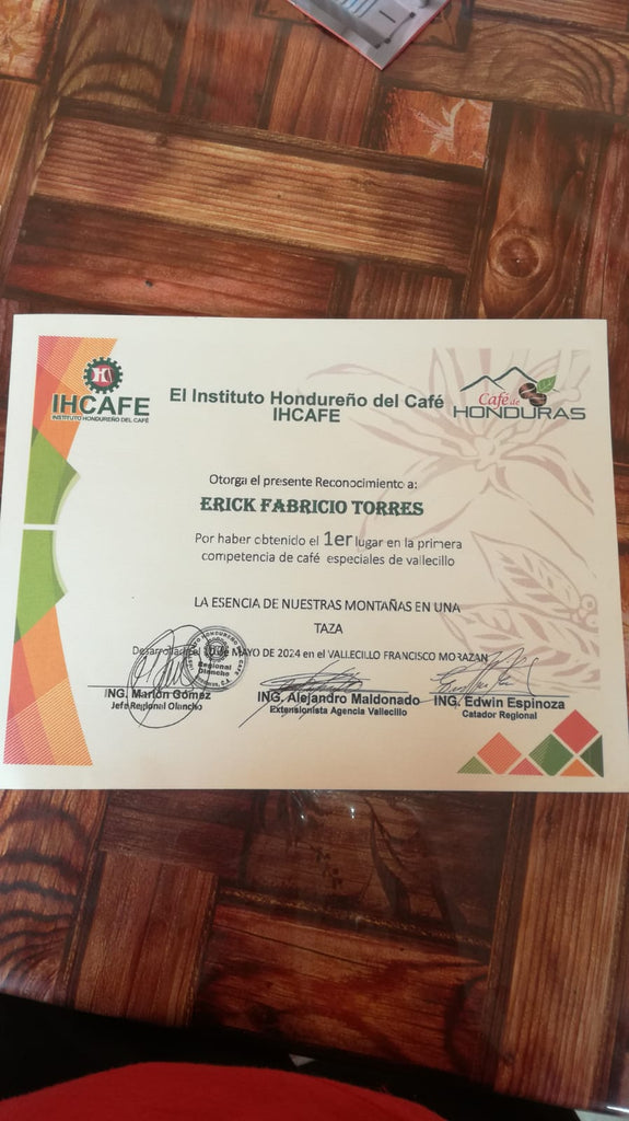 Gesha Coffee from Erick Fabricio Torres